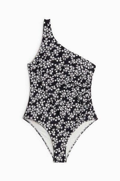 H&M Light Shape One-shoulder swimsuit
