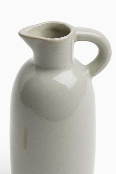 H&M Stoneware oil bottle