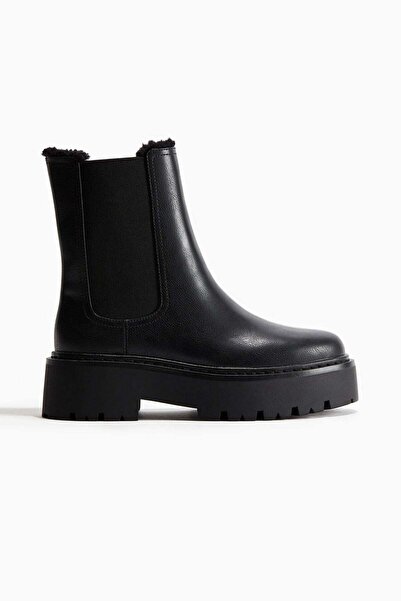 H&M Warm-lined Chelsea boots