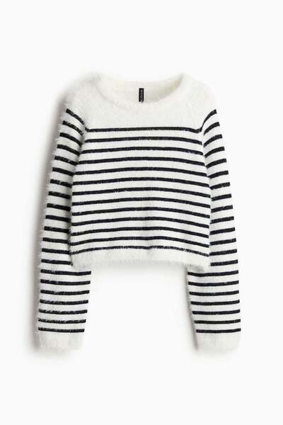 H&M Fluffy-knit jumper