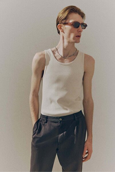 H&M Slim Fit Ribbed vest top