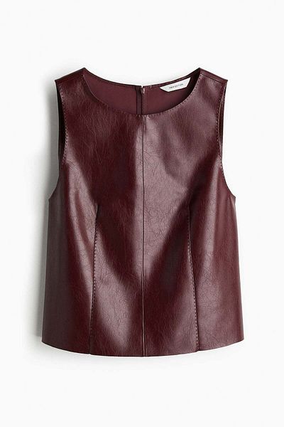 H&M Coated vest top
