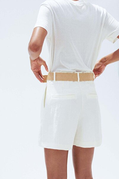 H&M Belted shorts