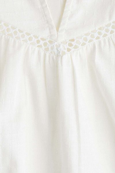 H&M Dobby-weave blouse