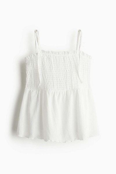 H&M Smocked strappy top