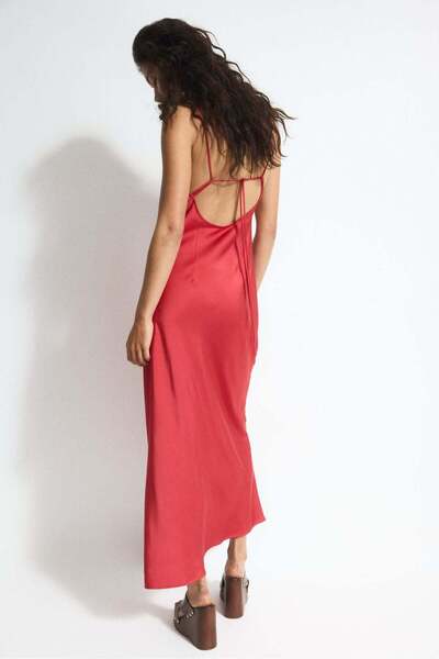 H&M Tie-detail maxi dress