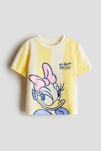 H&M Print-motif cotton T-shirt