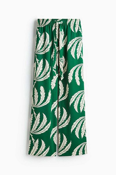 H&M Drawstring twill trousers
