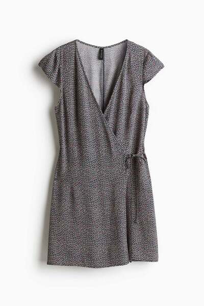 H&M Crêpe wrap dress