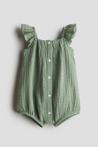 H&M Cotton romper suit