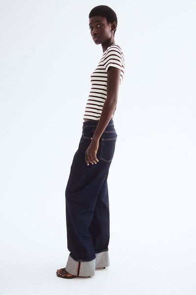 H&M Ribbed T-shirt