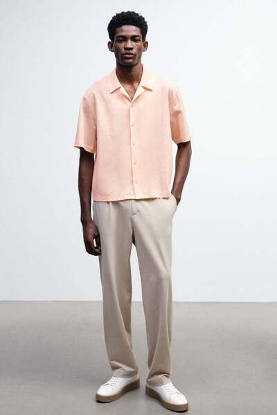 H&M Loose Fit Jersey resort shirt