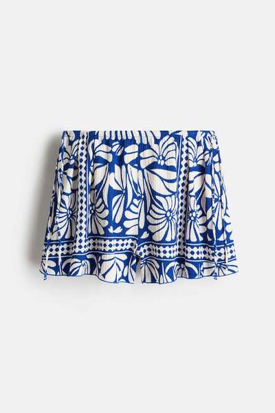 H&M Crinkled jersey shorts