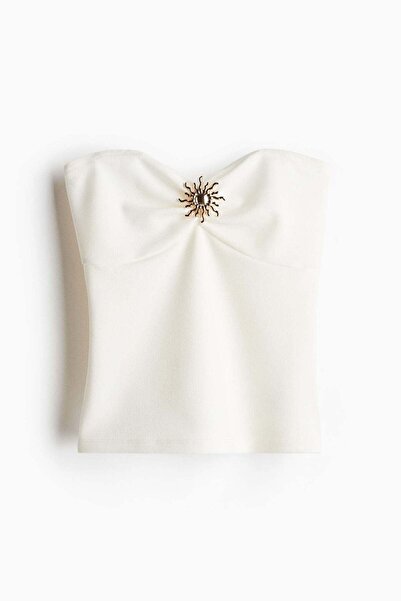 H&M Metal-detail tube top