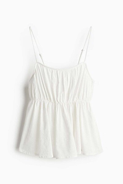 H&M Peplum strappy top