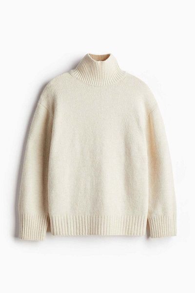 H&M Fine-knit turtleneck jumper