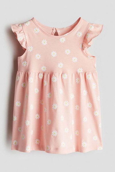 H&M Printed Cotton Dress