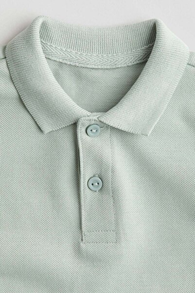 H&M Cotton piqué polo shirt