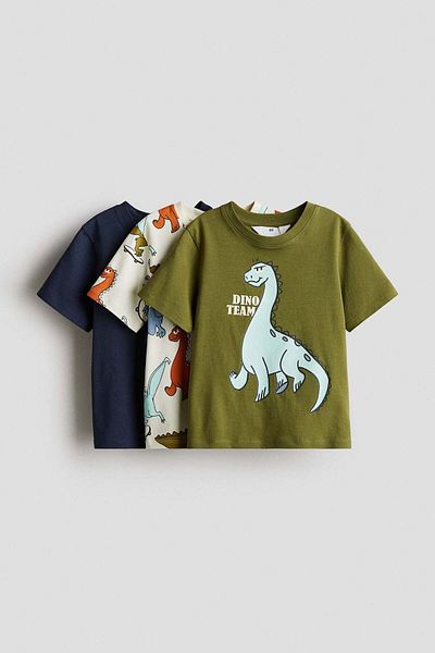 H&M 3-pack Printed T-shirts