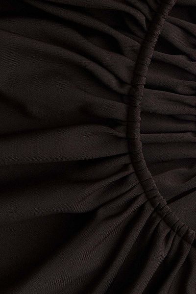 H&M Draped cut-out dress