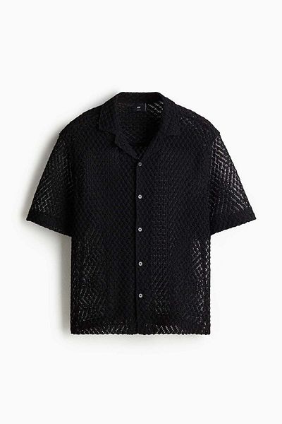 H&M Loose Fit Resort Shirt