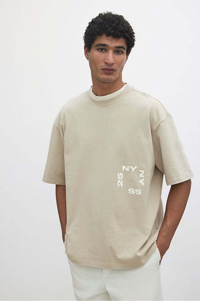 H&M Loose Fit Washed T-shirt