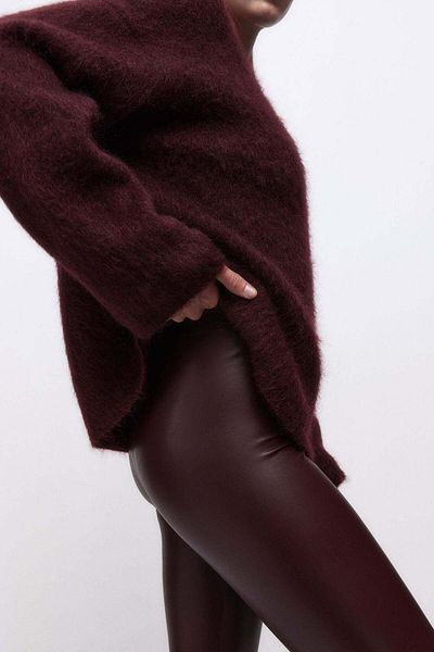 H&M Imitation leather leggings
