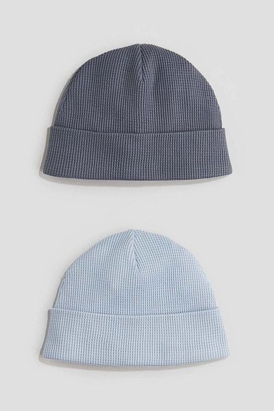 H&M 2-pack Ribbed Beanies