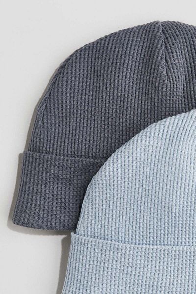 H&M 2-pack Ribbed Beanies