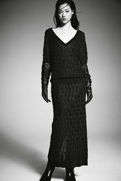 H&M Bead-embellished jumper