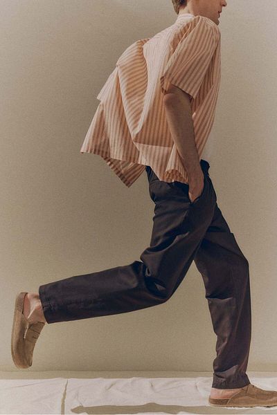 H&M Regular Fit Lyocell-blend trousers