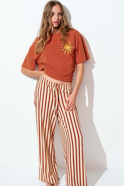 H&M Straight Drawstring Trousers