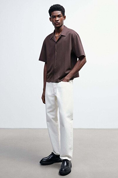 H&M Loose Fit Jersey Resort Shirt