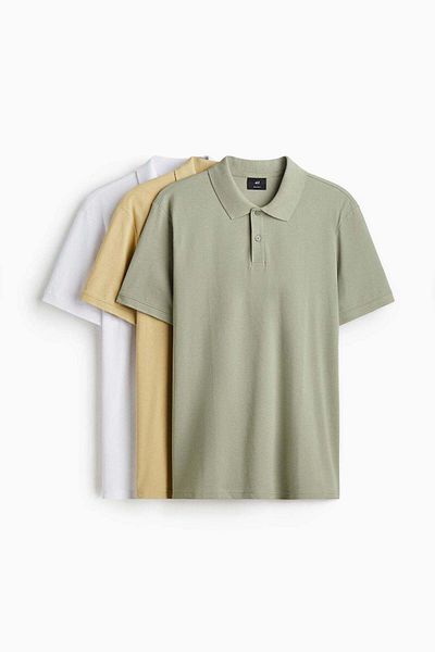 H&M 3-pack Regular Fit polo shirts