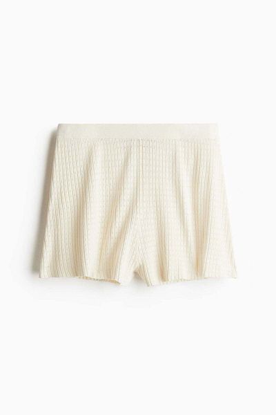 H&M Pointelle-knit shorts