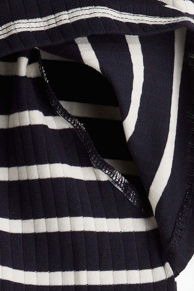 H&M MAMA Ribbed nursing dress