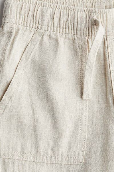H&M Linen-blend trousers