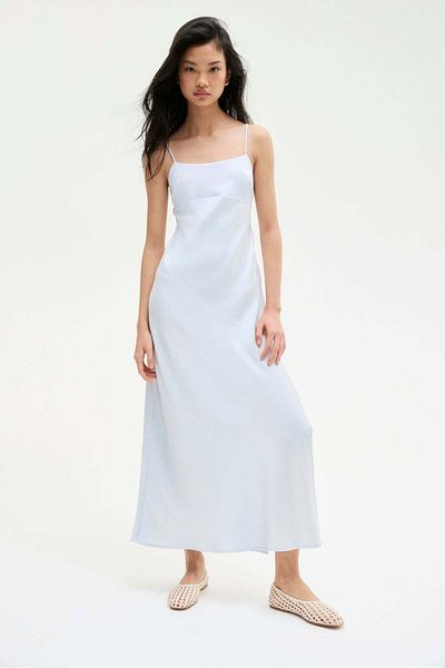 H&M Tie-detail maxi dress