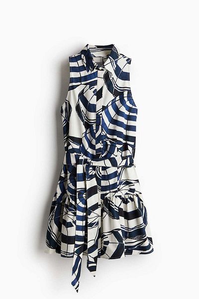 H&M Tie-belt shirt dress
