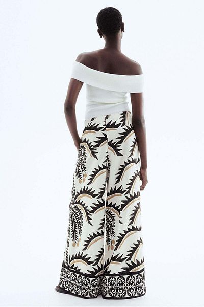 H&M Wide pull-on trousers