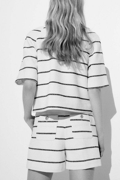 H&M Bouclé shorts