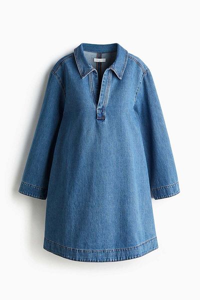 H&M MAMA Before & After Denim dress