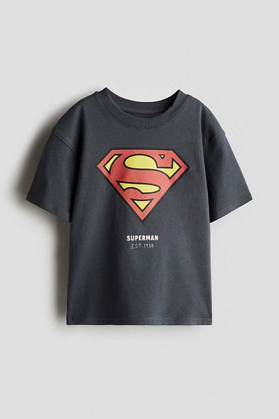 H&M Printed oversized T-shirt