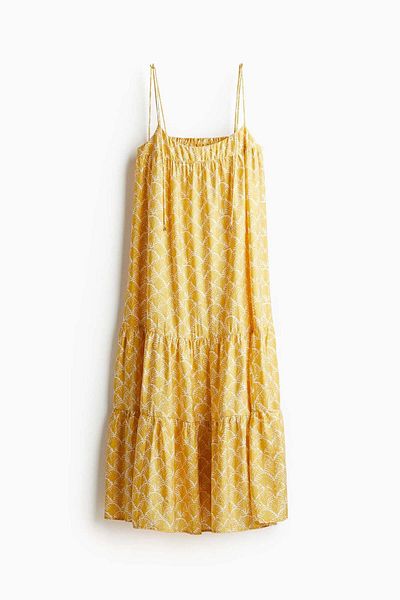 H&M Tie-strap Maxi Dress