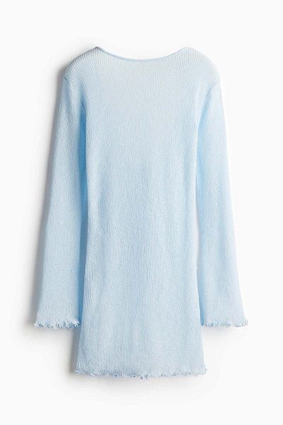 H&M Deep-back knitted dress