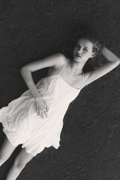 H&M Cotton strappy dress