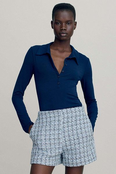 H&M Bouclé shorts
