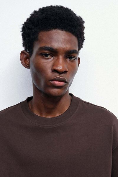 H&M Loose Fit Boxy-style T-shirt