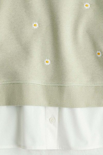 H&M Double-layered sweatshirt