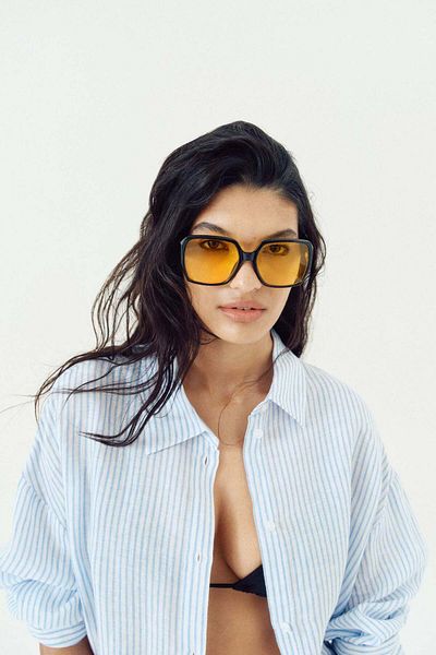 H&M Linen beach shirt